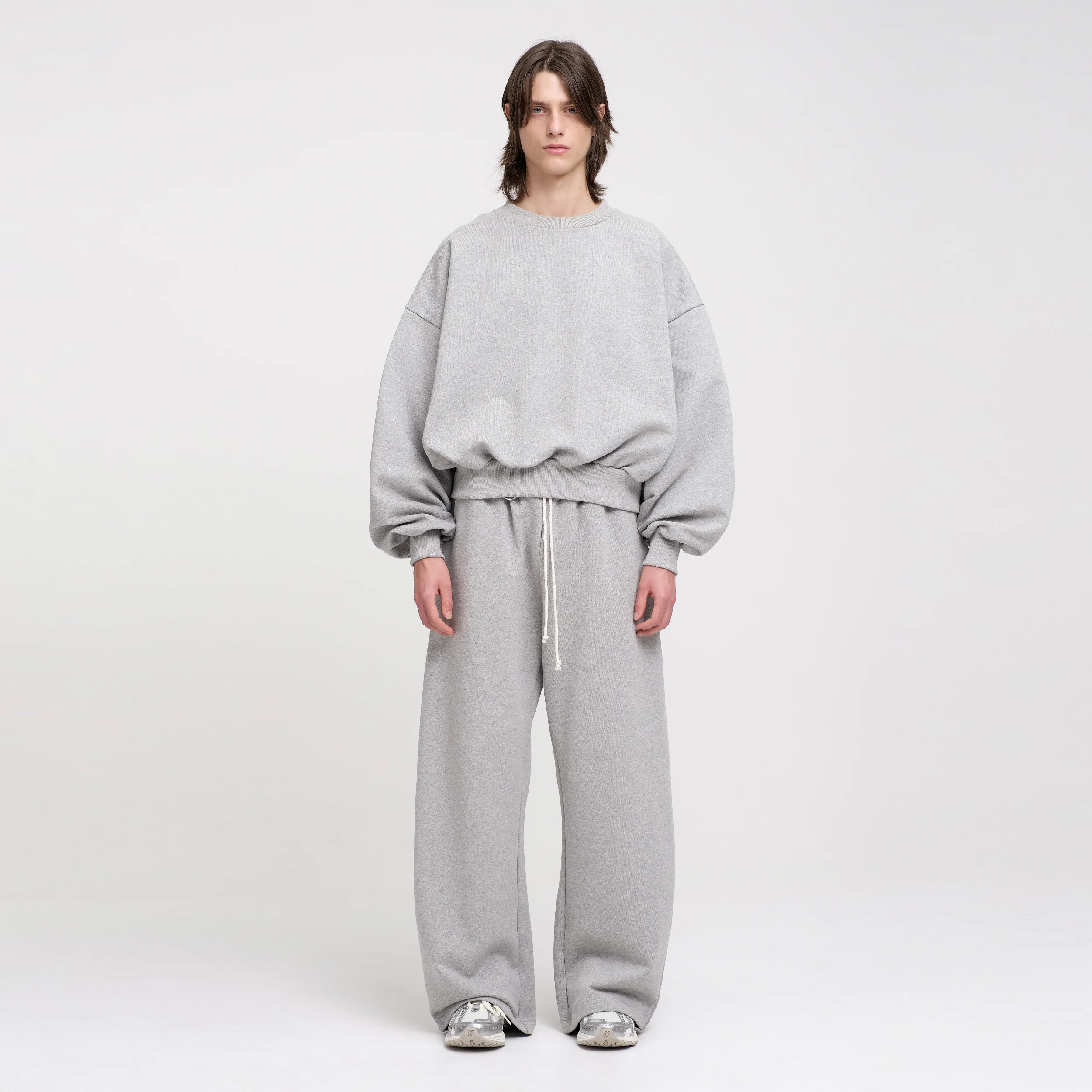 Boxy Crewneck (Grey) - Image 4