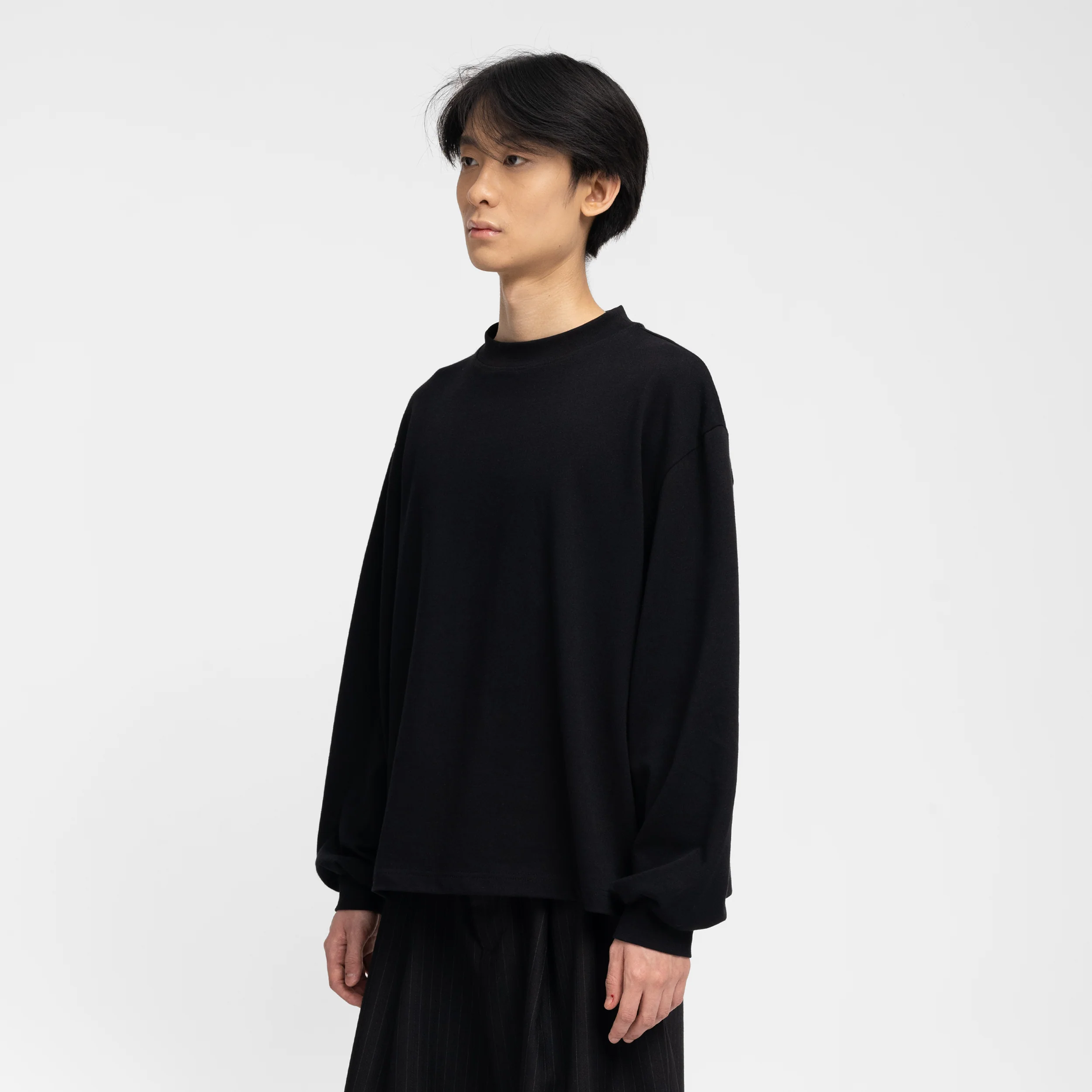 Boxy Longsleeve (Black) - Image 4