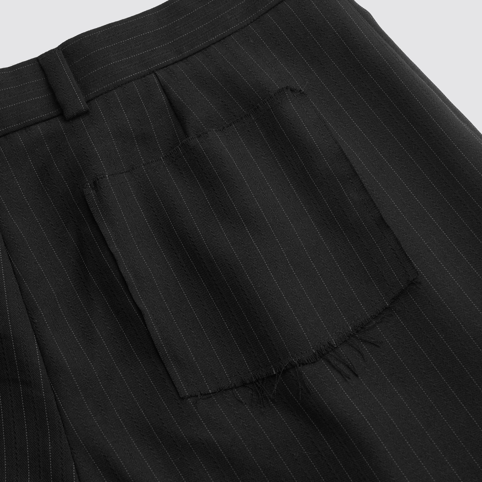 Pinstripe Office Shorts - Image 4