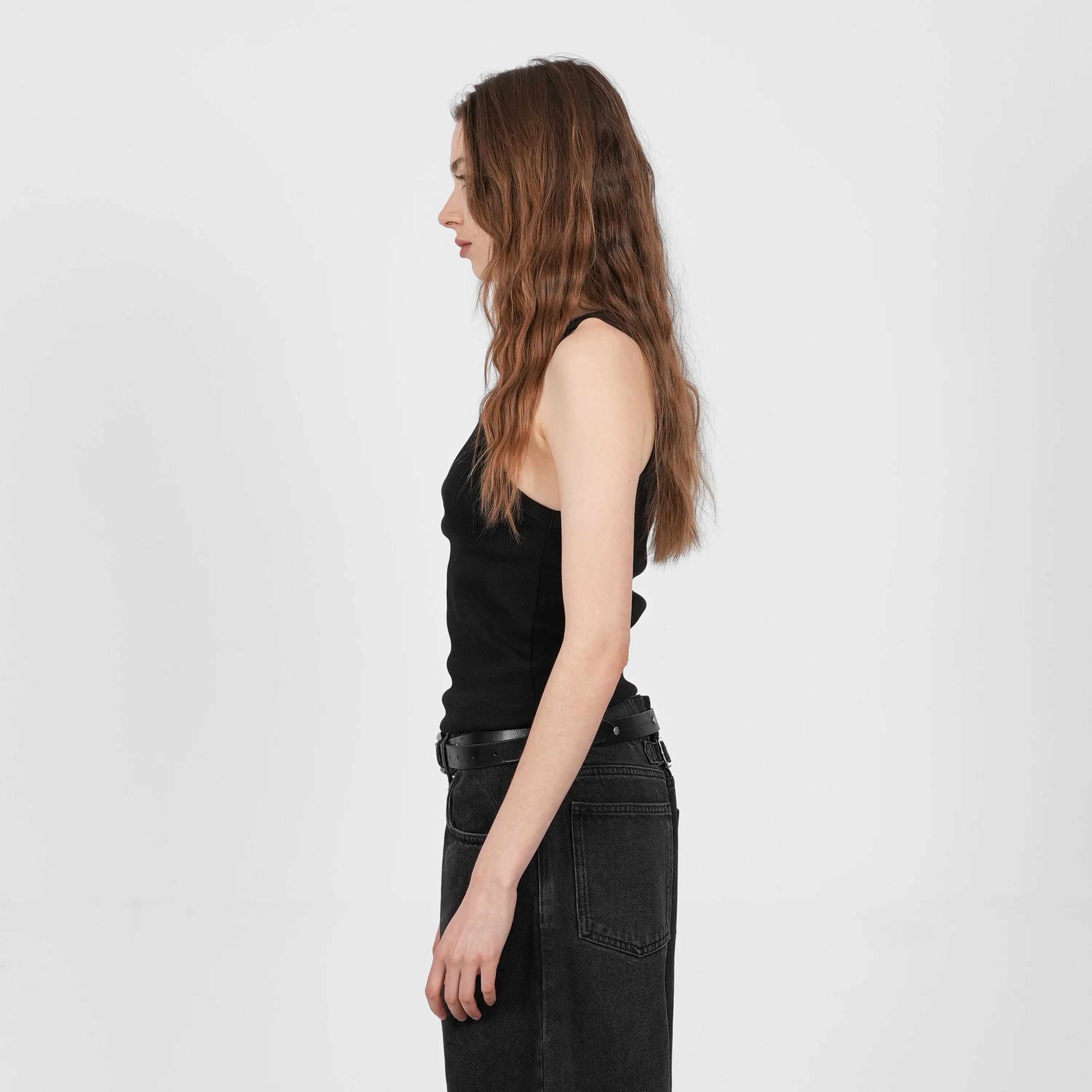 Regular Heavy Tanktop (Black) - Image 3