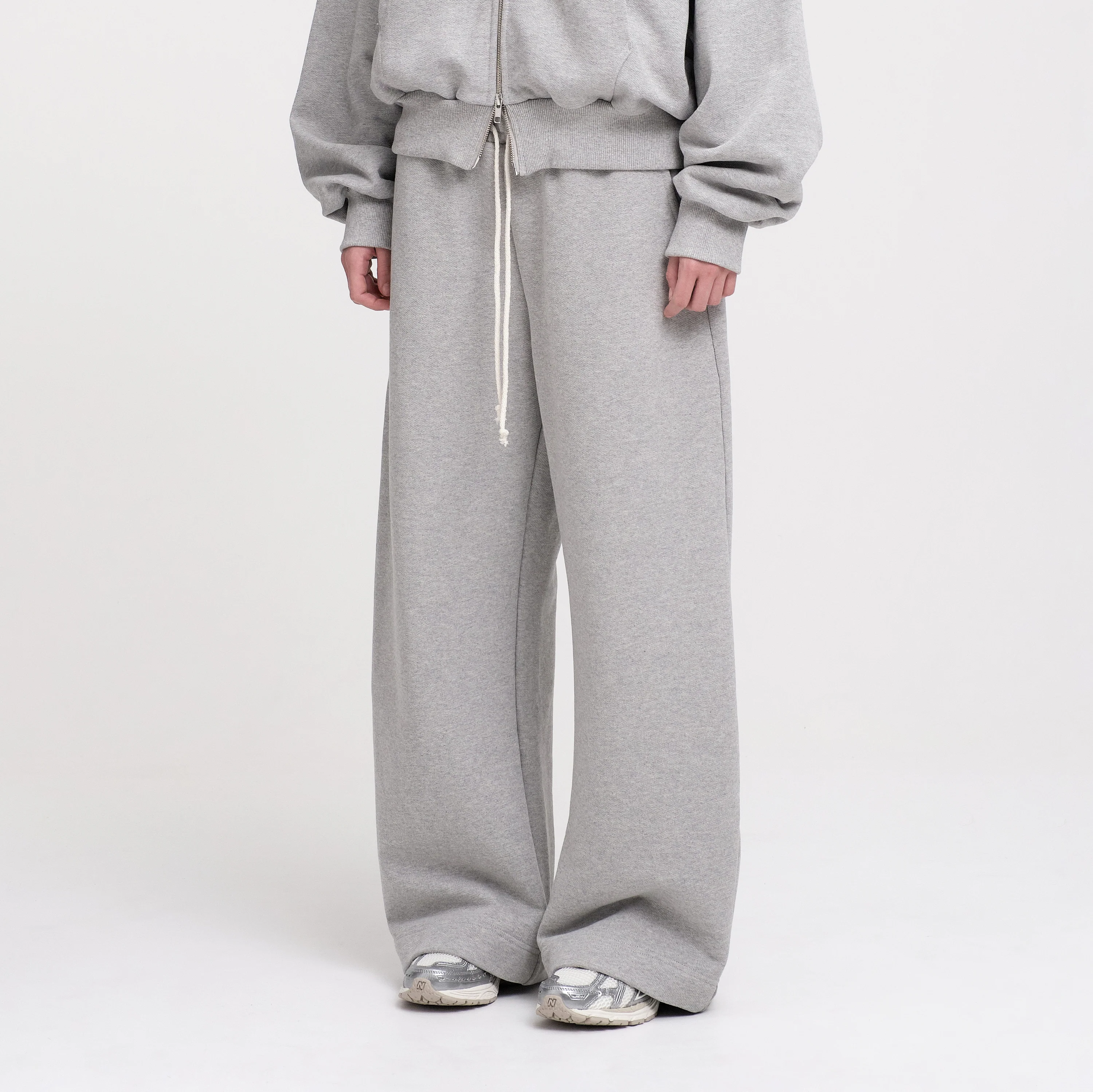 Ultra Heavyweight Barrel Sweatpants (Grey) - Image 6