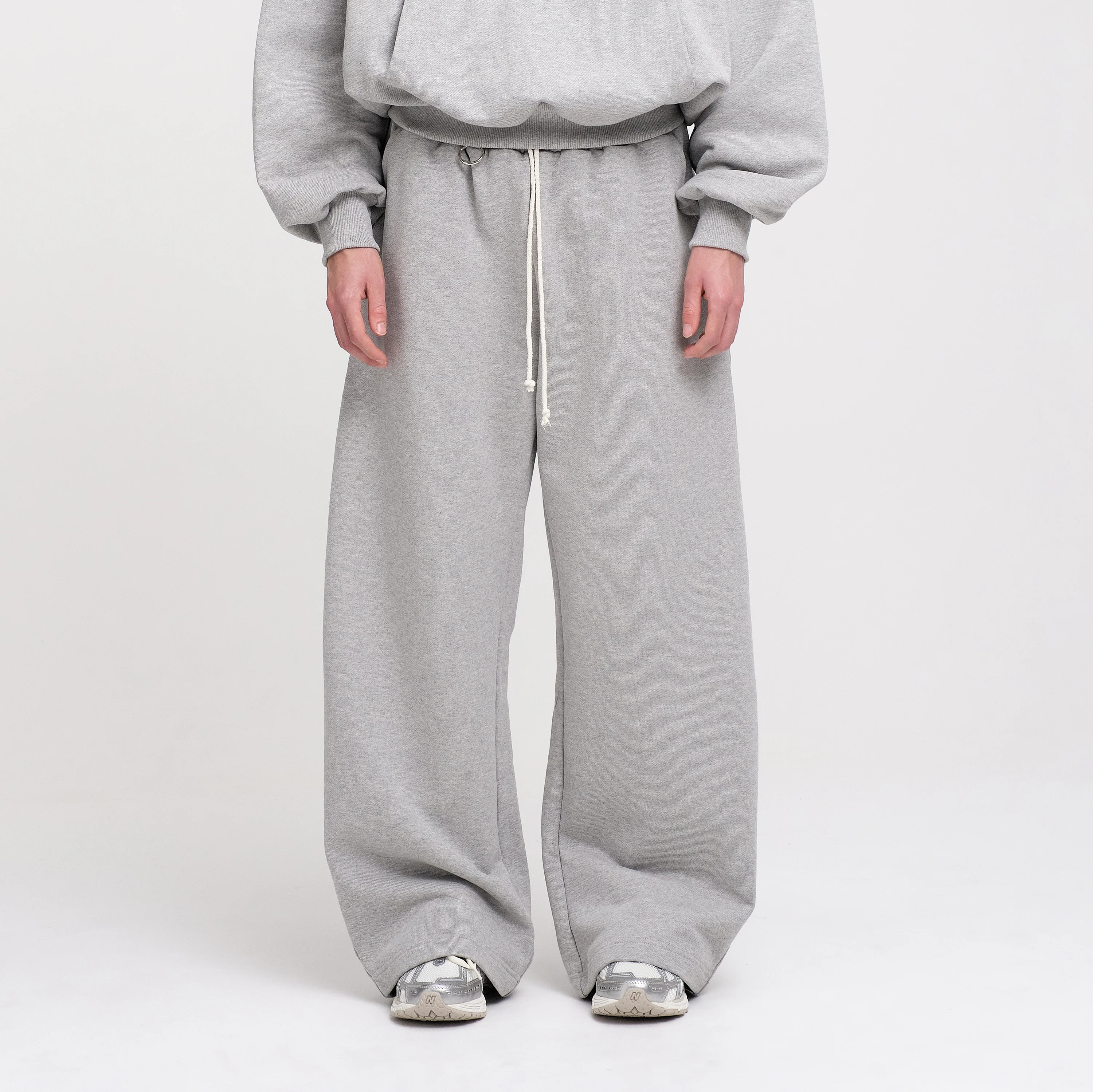 Ultra Heavyweight Barrel Sweatpants (Grey) - Image 7