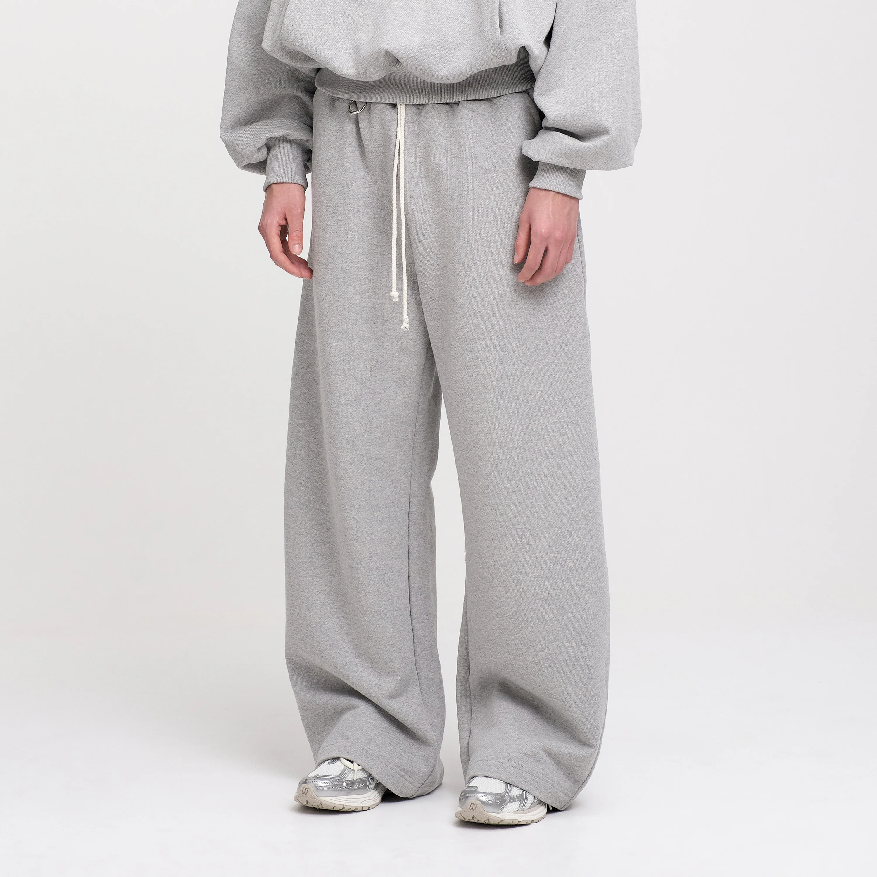 Ultra Heavyweight Barrel Sweatpants (Grey) - Image 8