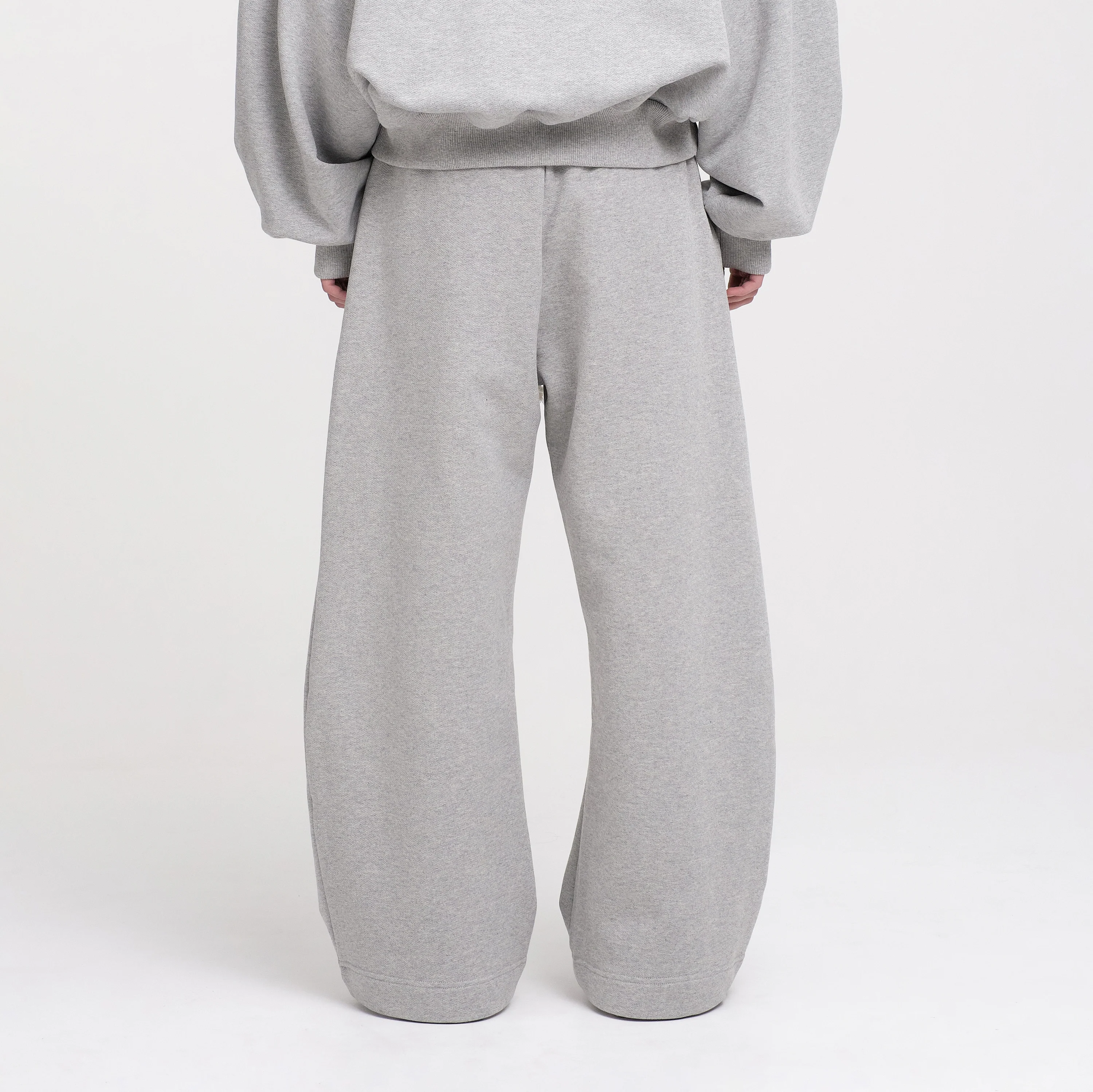 Ultra Heavyweight Barrel Sweatpants (Grey) - Image 9