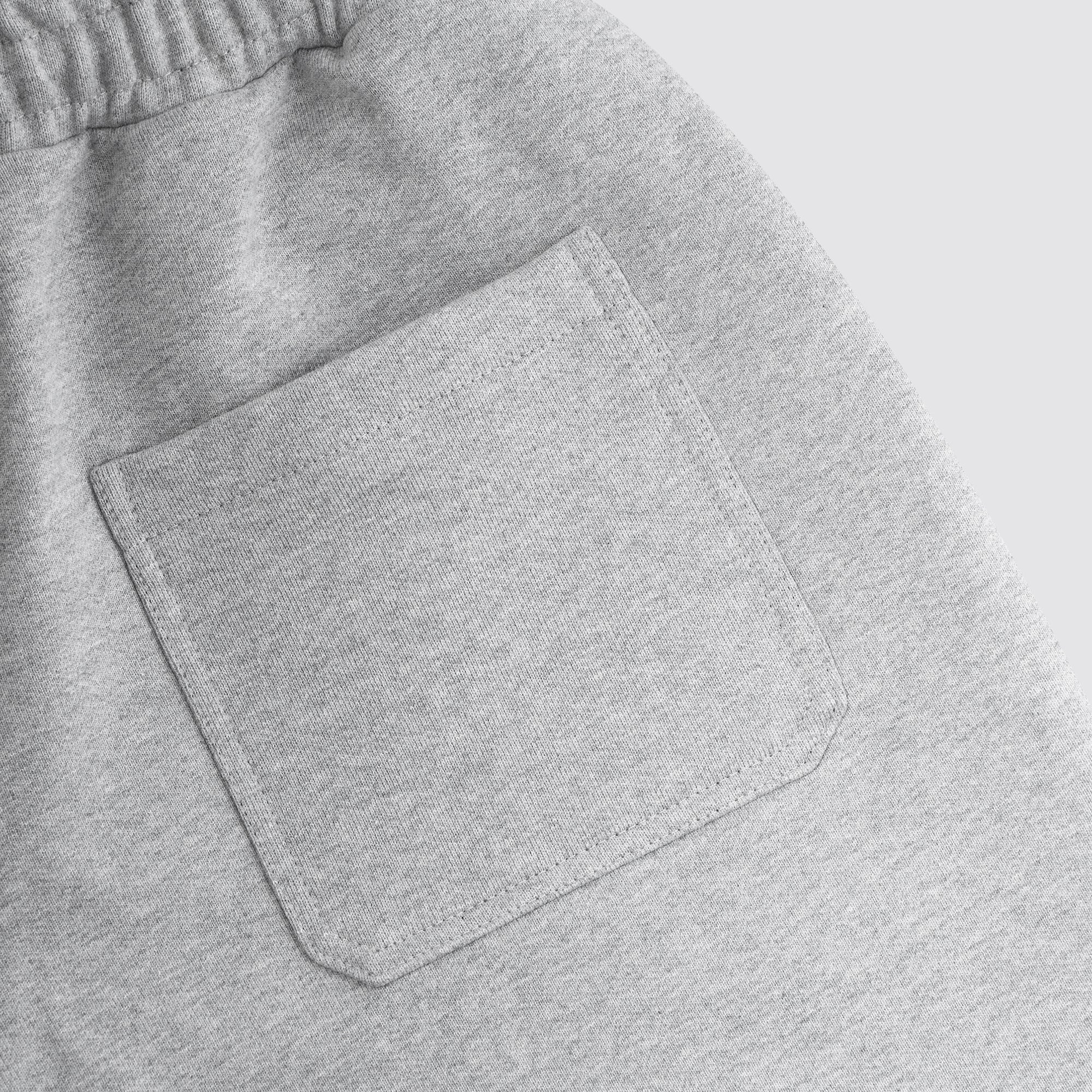 Ultra Heavyweight Bell Sweatpants (Grey) - Image 3